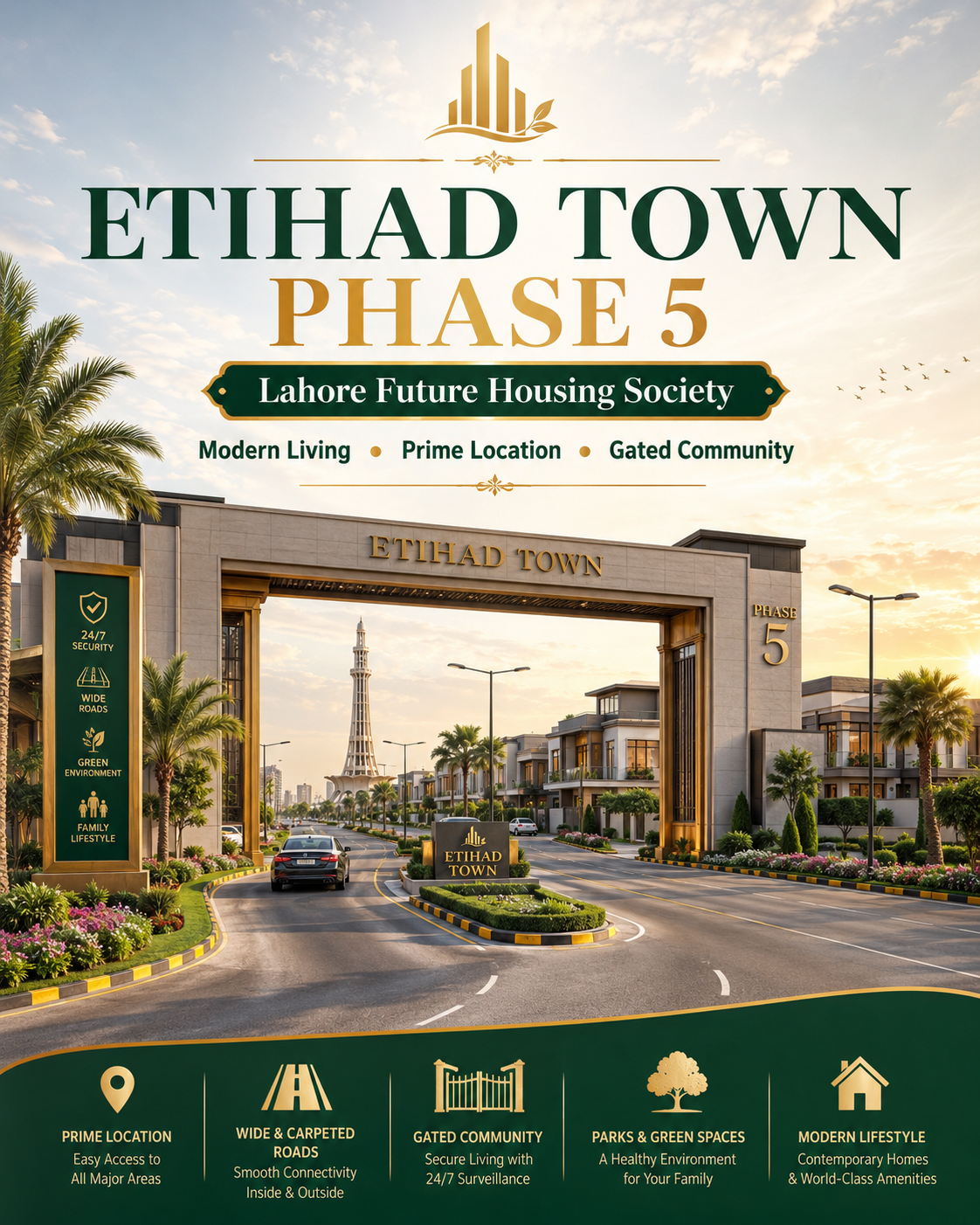 etihad town phase 5 lahore